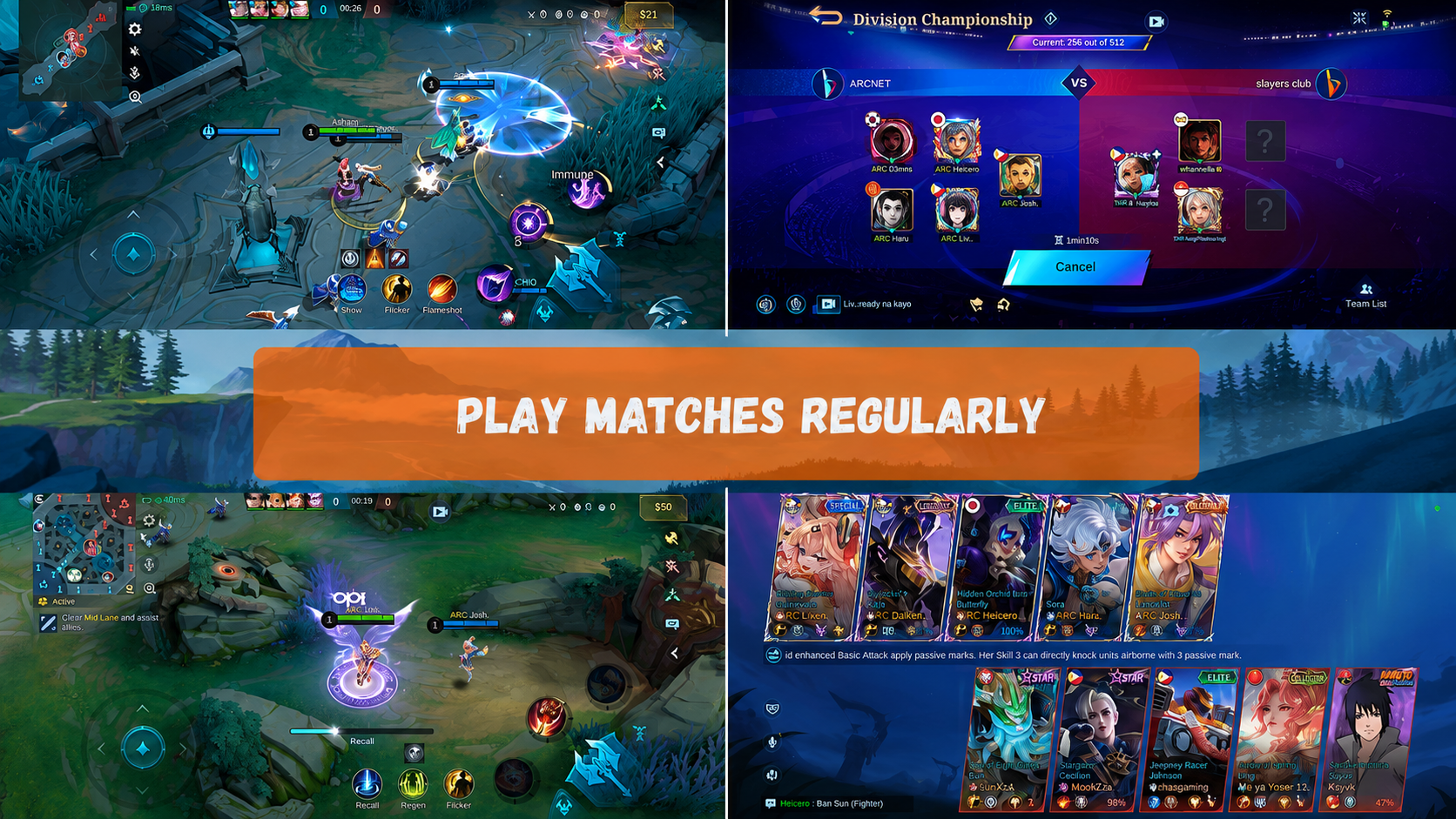 Play Regularly