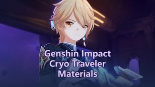 Cyro Traveler Ascension, Weapon & Talent Materials | Genshin Impact