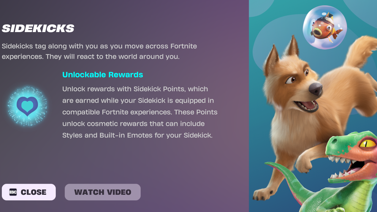 Fortnite Sidekick