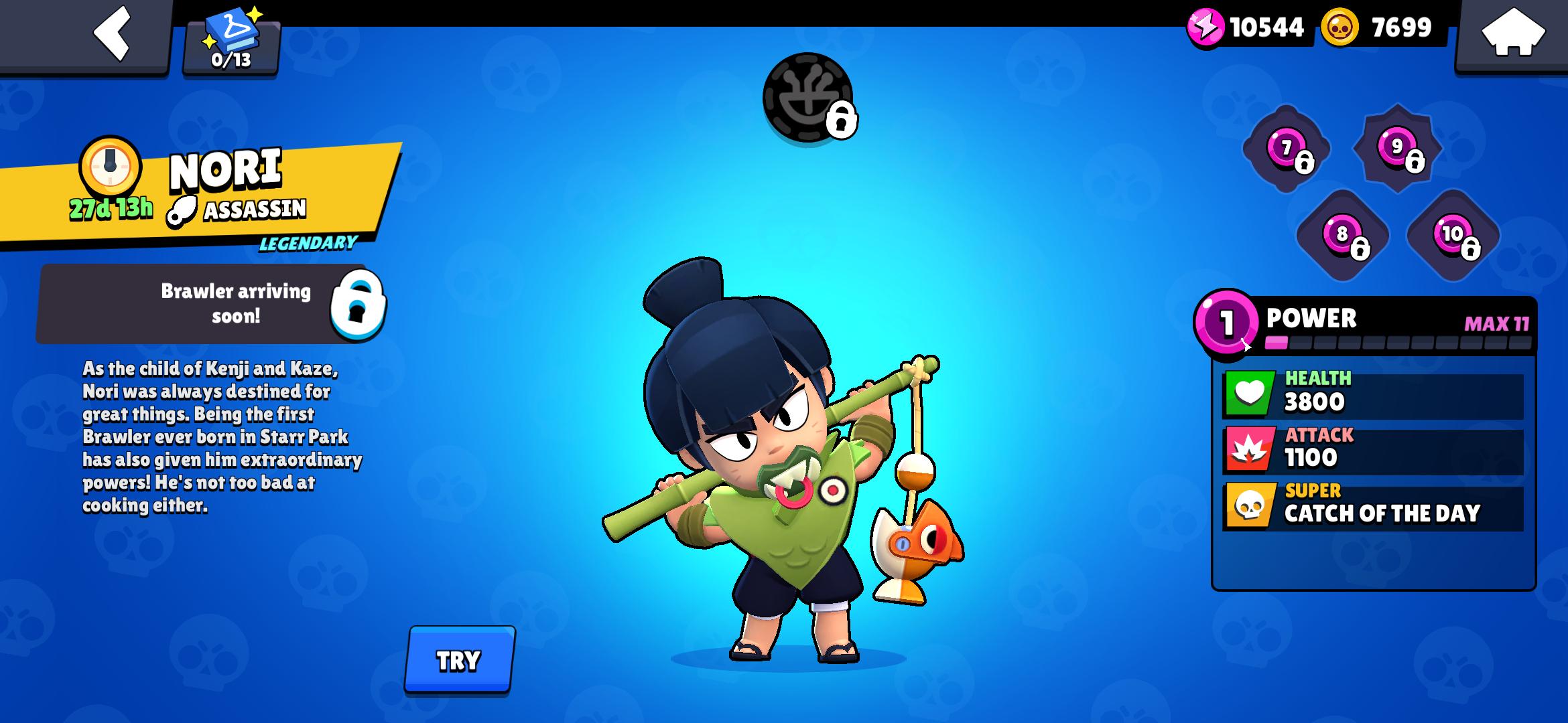 nori new brawl stars