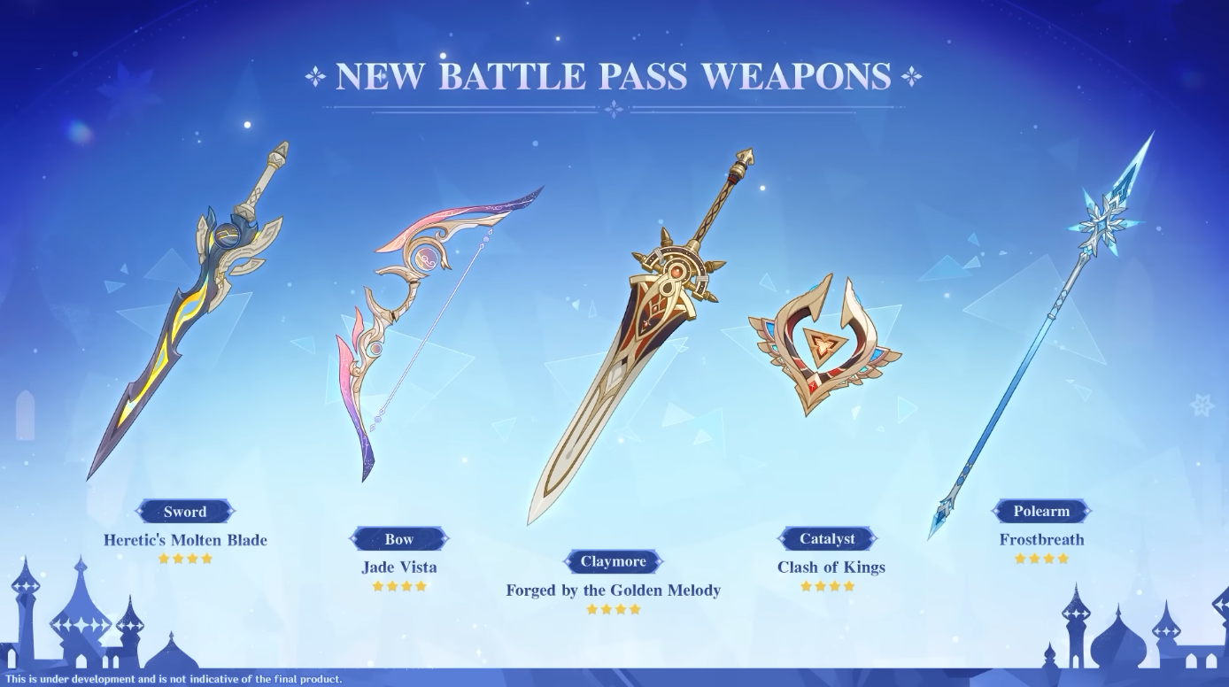 battlepass weapons