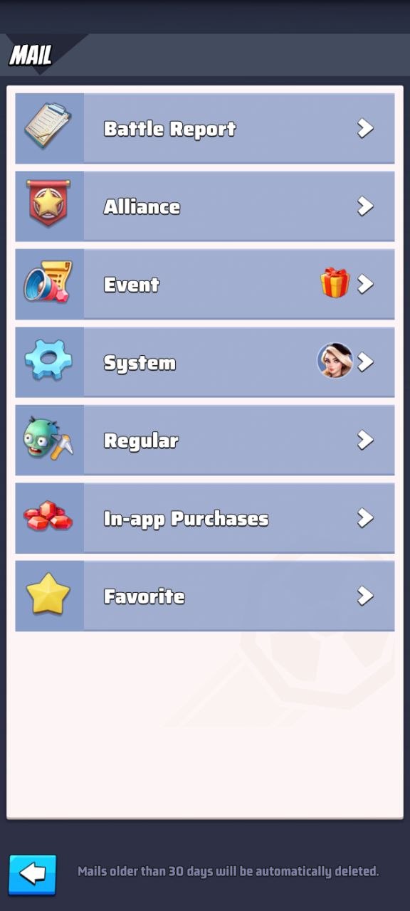 Last War: Check Your Mailbox