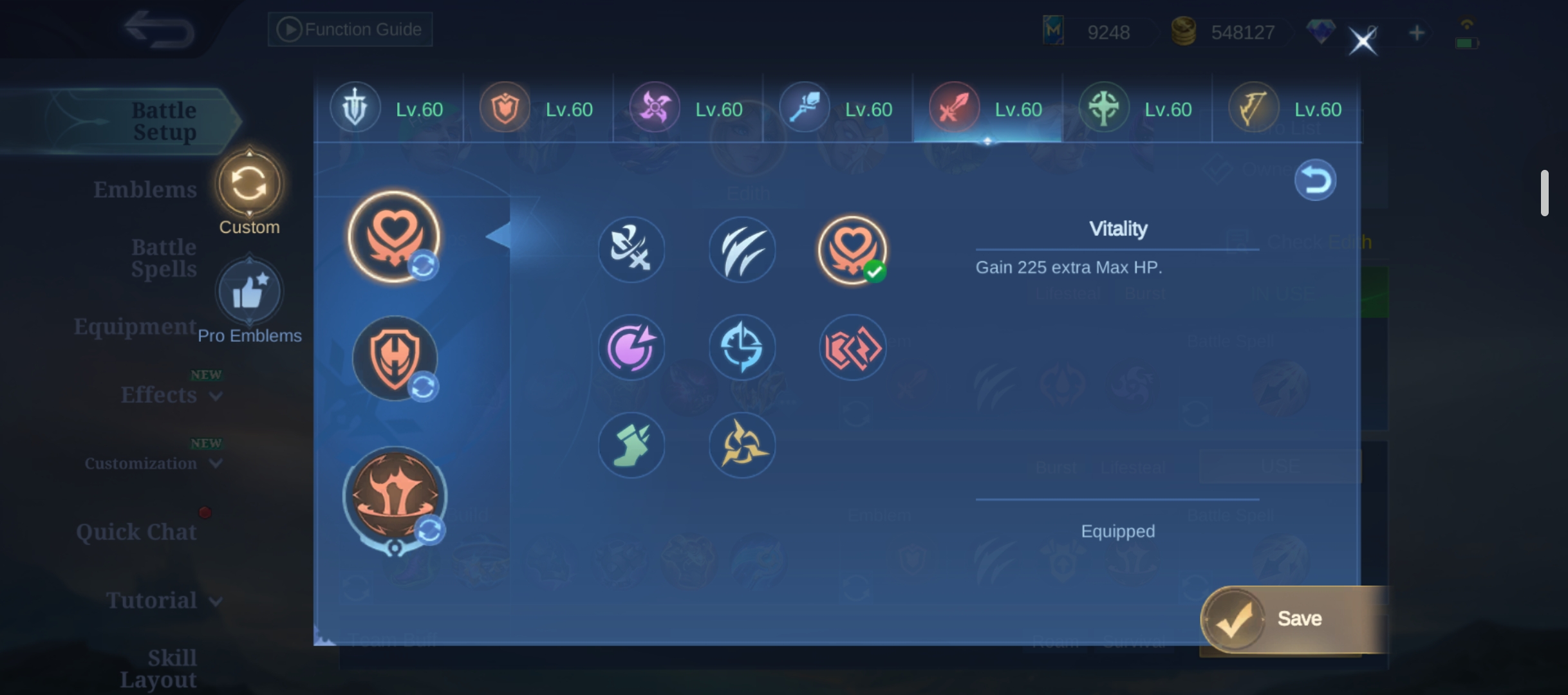 EXP Lane Setup (Recommended)