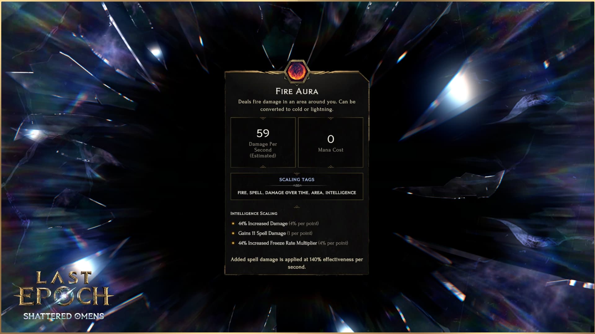Fire Aura Spellblade