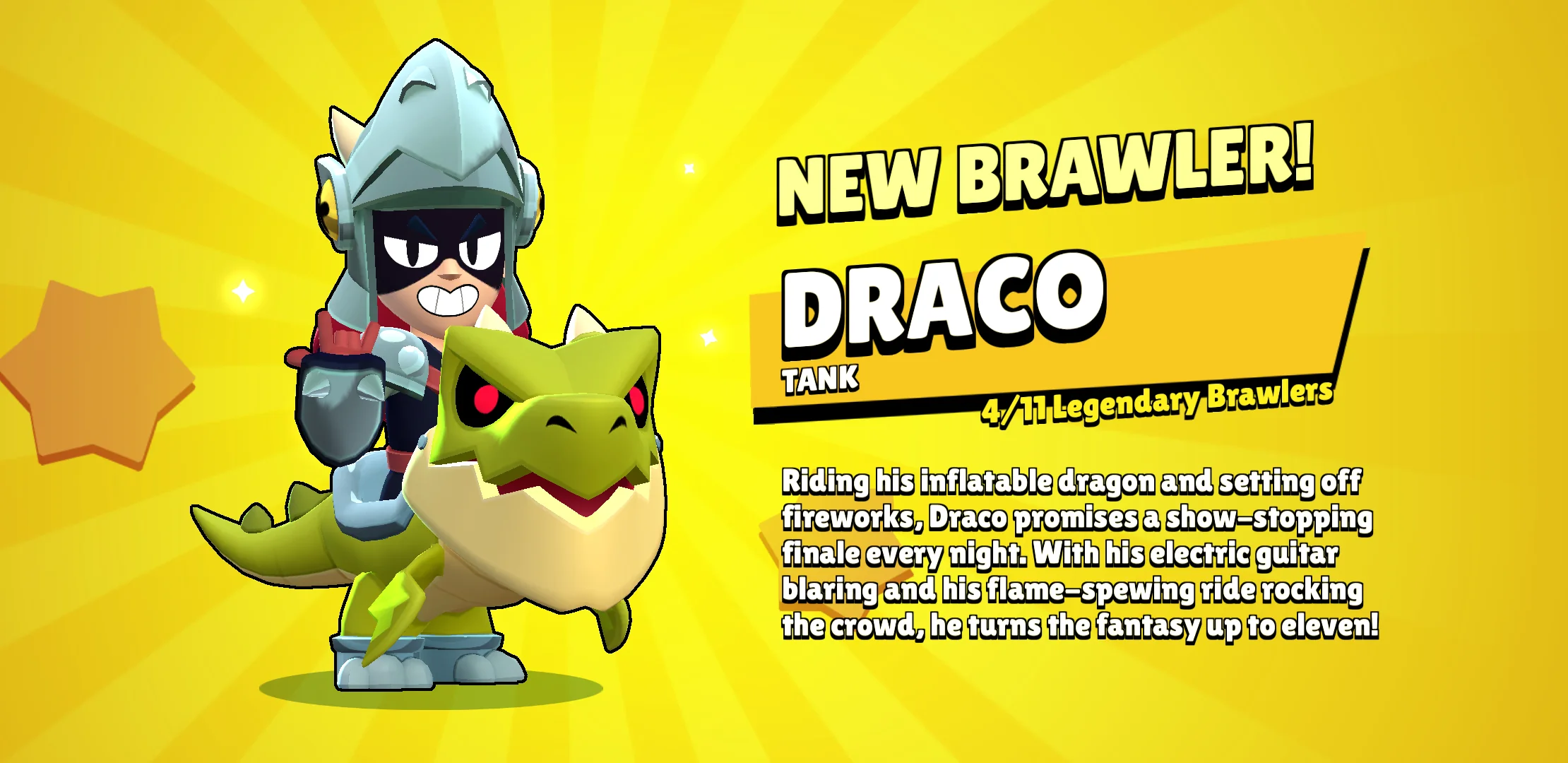 brawl stars Draco art
