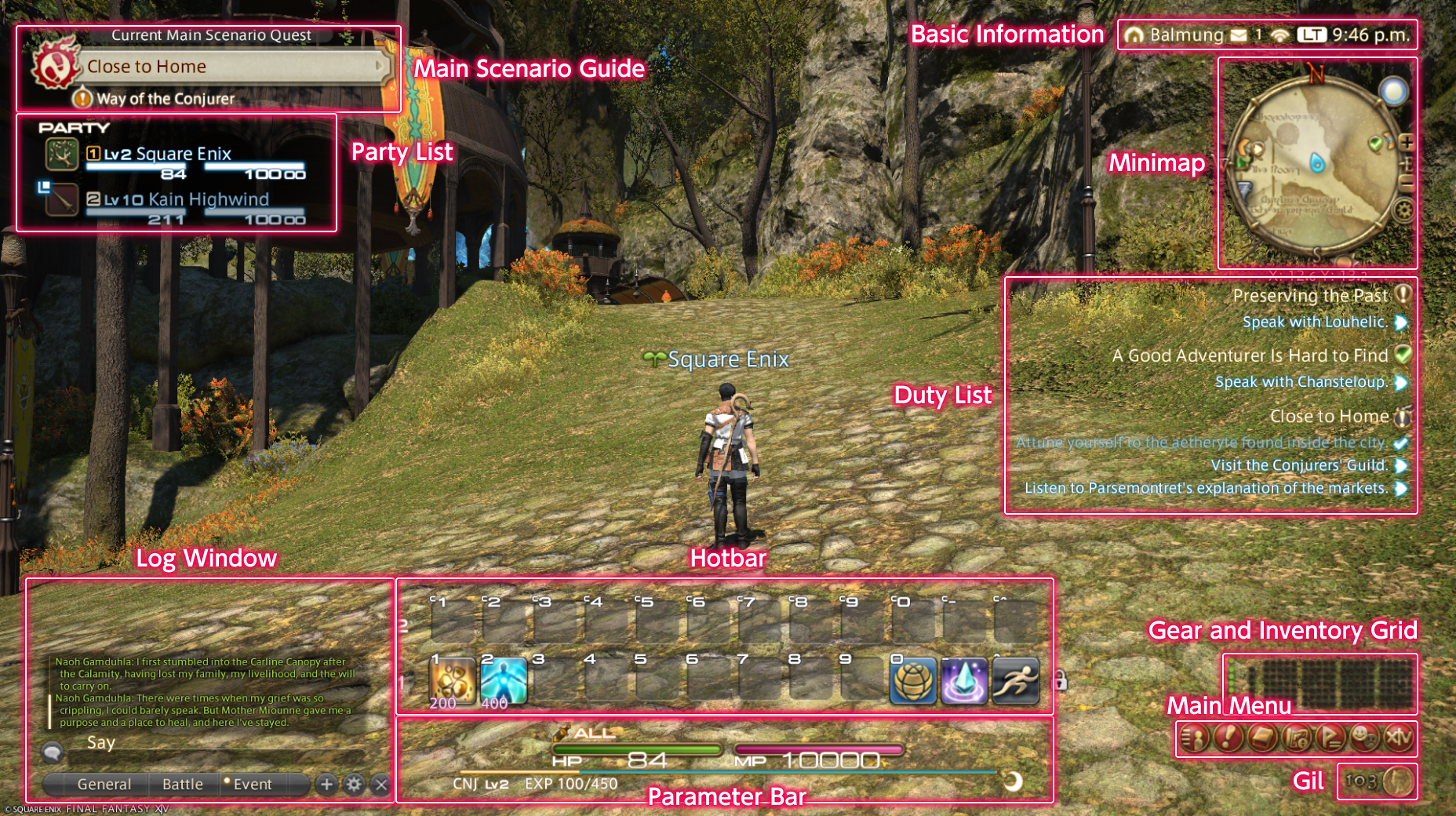 FFXIV EXP Bonuses and Daily Activities