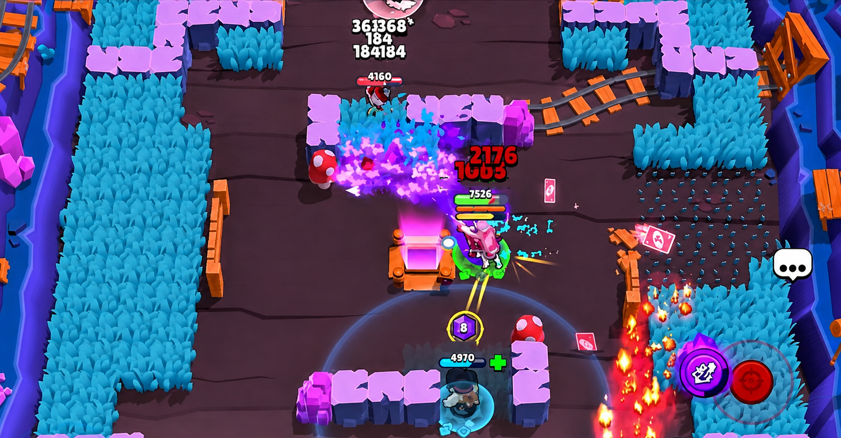 Draco Hypercharge Fire and Flames