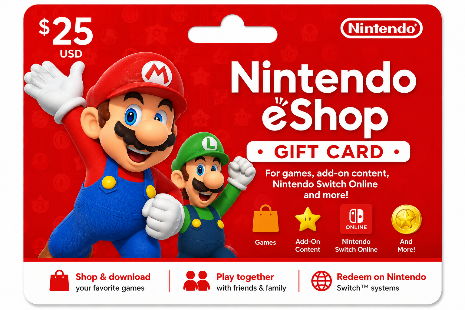 Nintendo eShop Card - Best for Nintendo Players