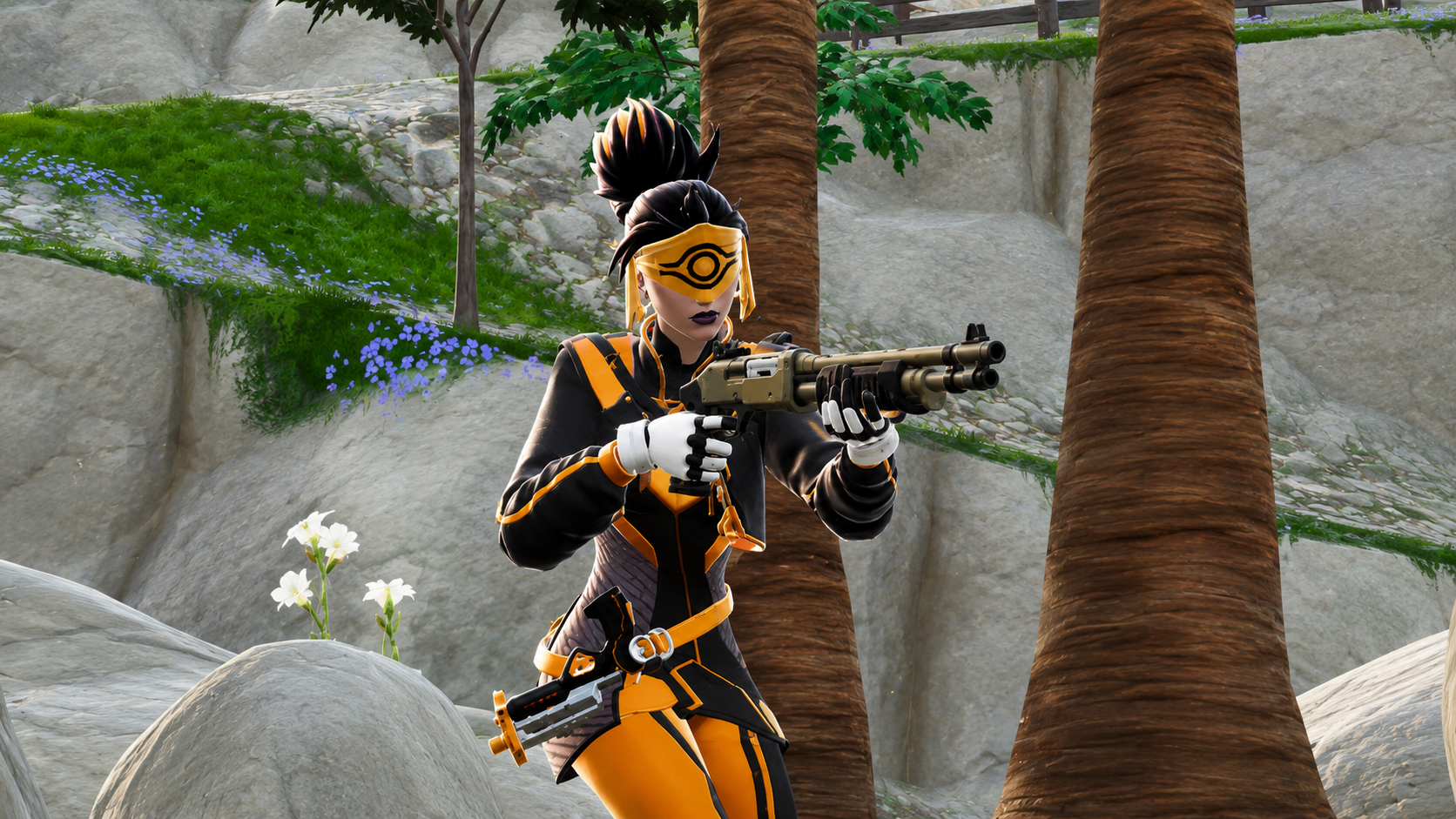 Fortnite Cover shotgu