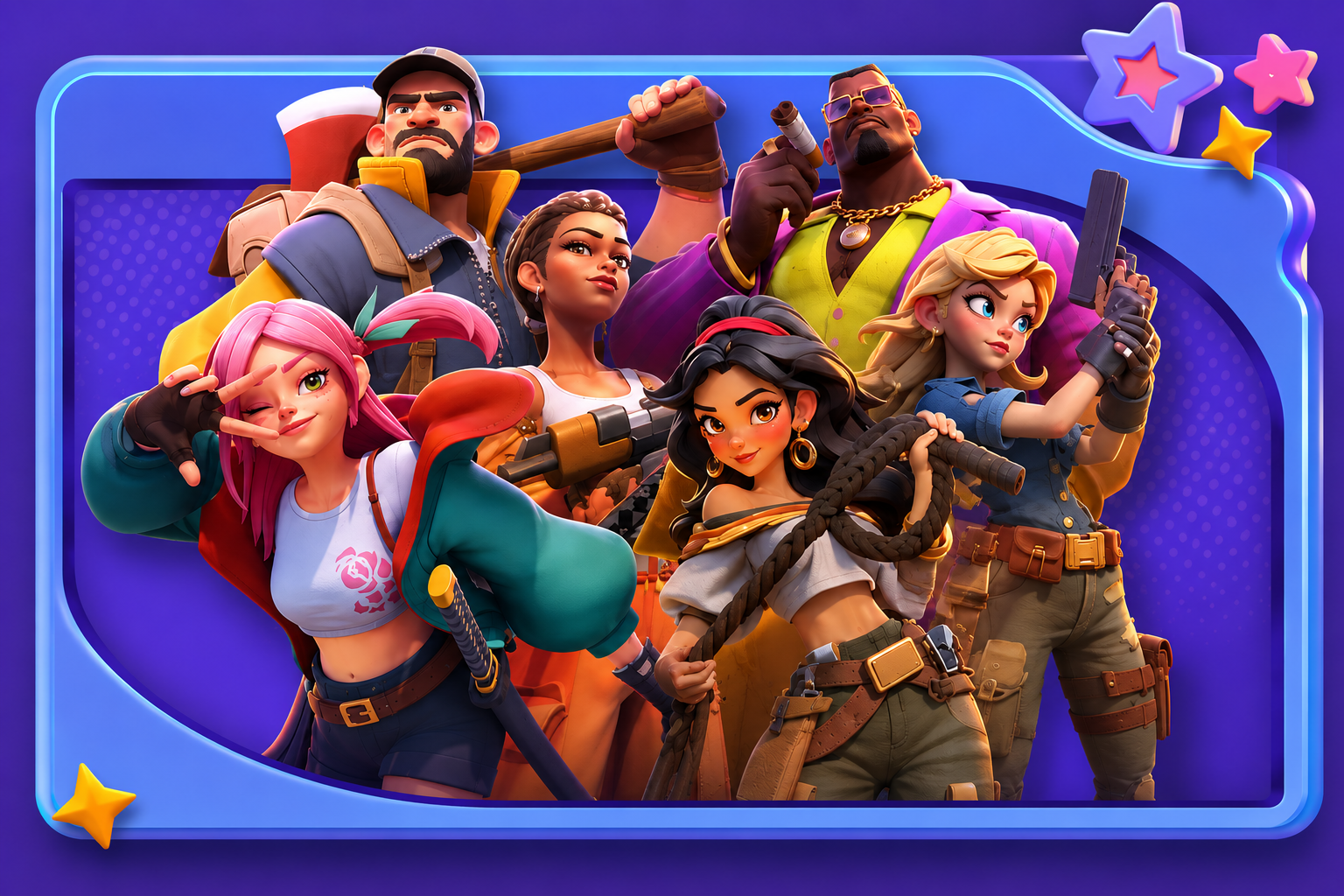 Tiles Survive heroes