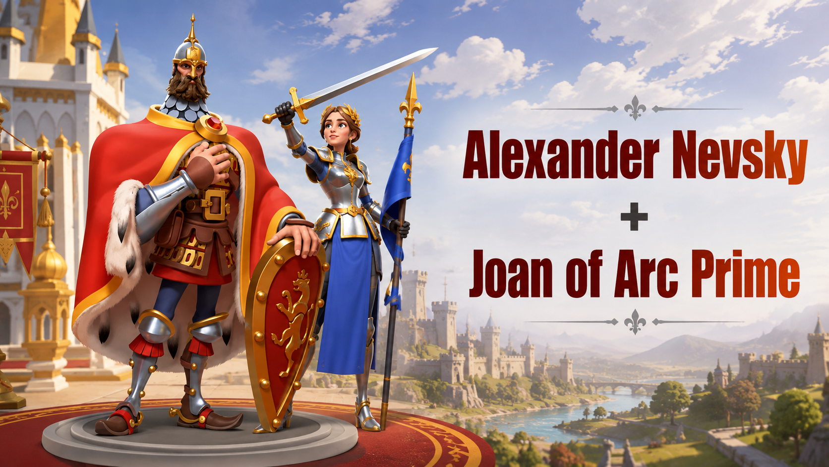 Alexander Nevsky + Joan of Arc Prime