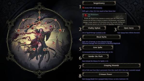 Blood Mage Life Remnants