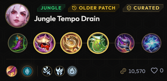 Jungle Alice Build in order: Full Item