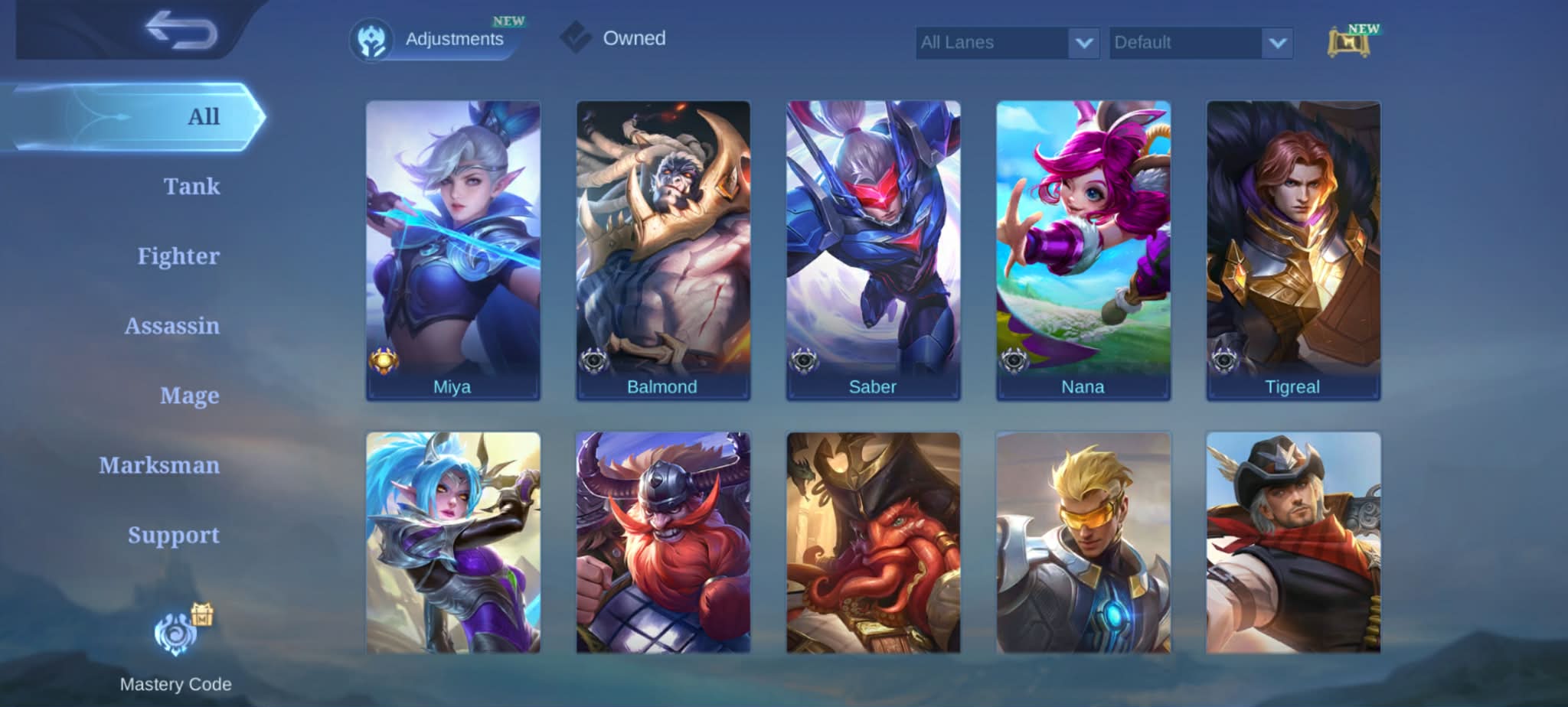 all Roles