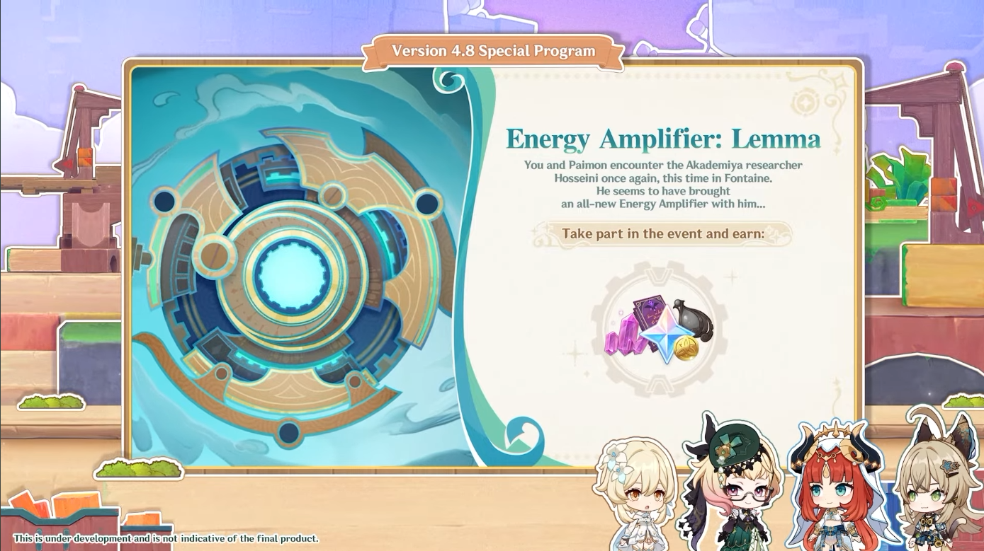 event 4 energy amplifier lemma