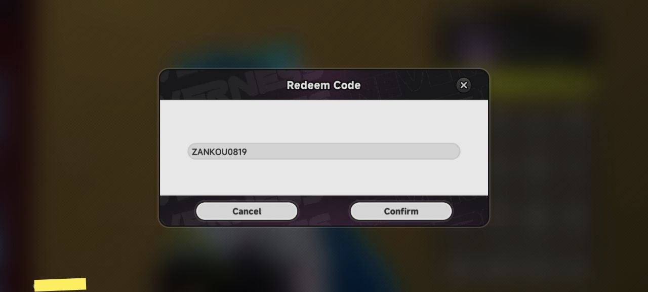 Entering a Correct Redemption Codes