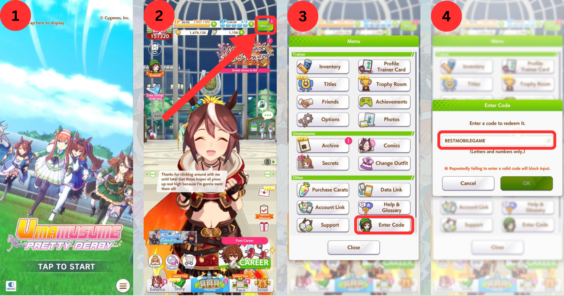 Navigating Redemption Code Section