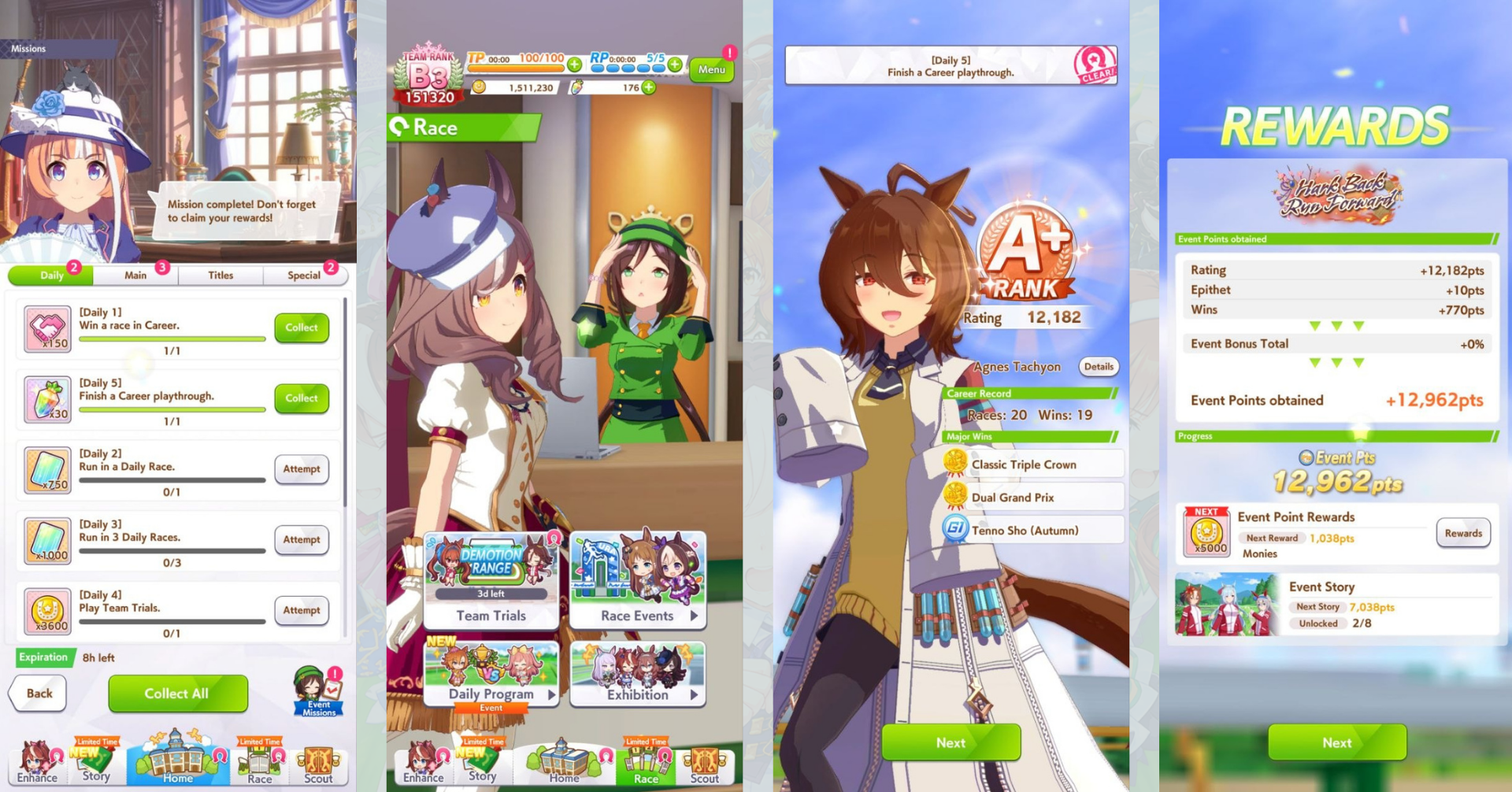 Other Ways to Get Free Rewards: Daily and Weekly Missions, Carreer Mode and Team Trials