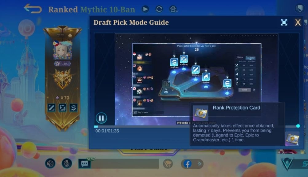 Rank Protection Card